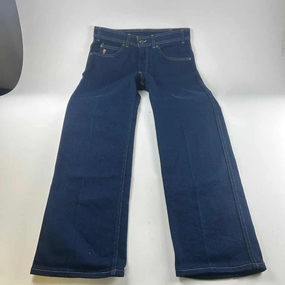 Levis For Men 34x30 VTG More Comfort Jeans Indigo Blue Orange Tab Dark Denim